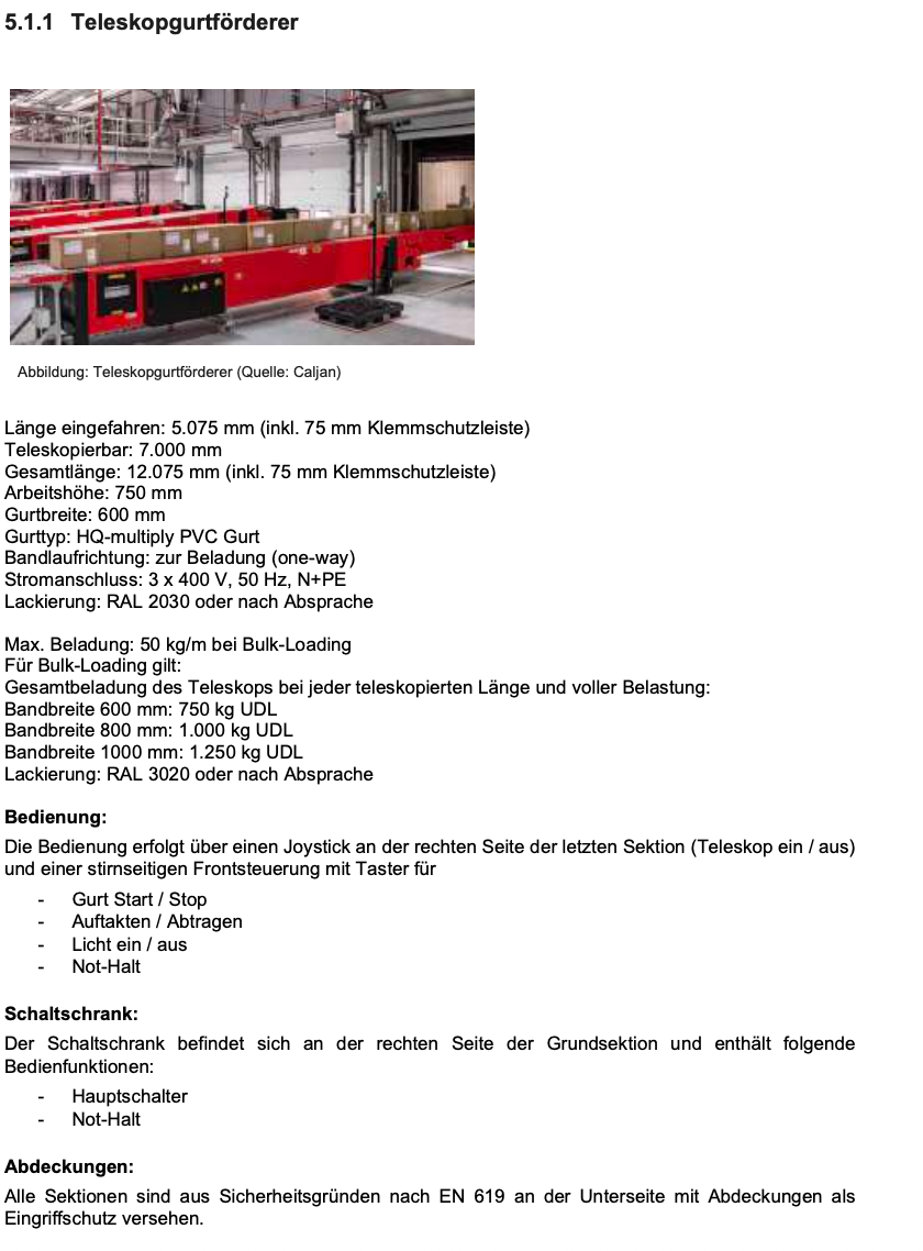 Teleskopgurtförderer, Caljan, 12m Gesamtlänge, seitlich verschiebbar auf Schiene (die Schienen sind auf dem Boden aufgeschraubt) – gebraucht - : lagertechnik Teleskopgurtförderer, Caljan, 12m Gesamtlänge, seitlich verschiebbar auf Schiene (die Schienen sind auf dem Boden aufgeschraubt) – gebraucht - : – Bild 16