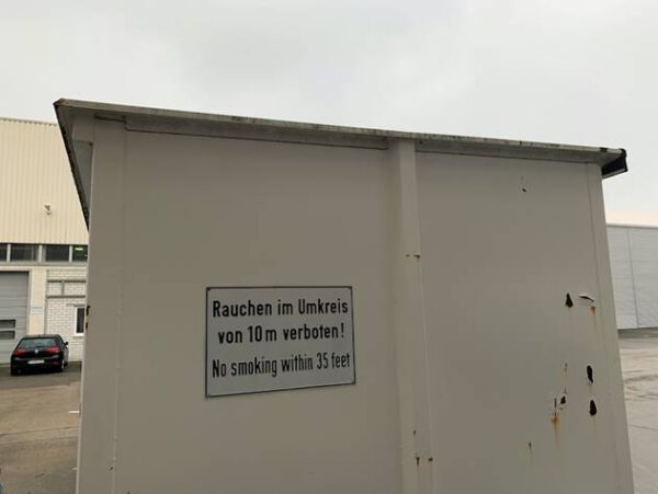 Container z.B. für Gefahrstoff – gebraucht - : lagertechnik