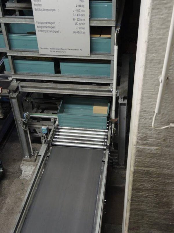 AKL (Automatisches Kleinteilelager) mit 7.664 Behälterplätzen, max. 60kg/Behälter inkl. Metallbehälter - gebraucht - : – Bild 8