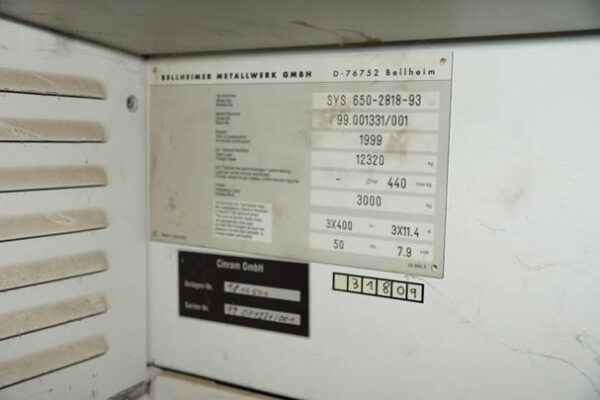 2 Stück Lagerpaternoster, Kardex, Höhe ca. 7,20m, Traglast 440kg / Gondel – gebraucht -: – Bild 17