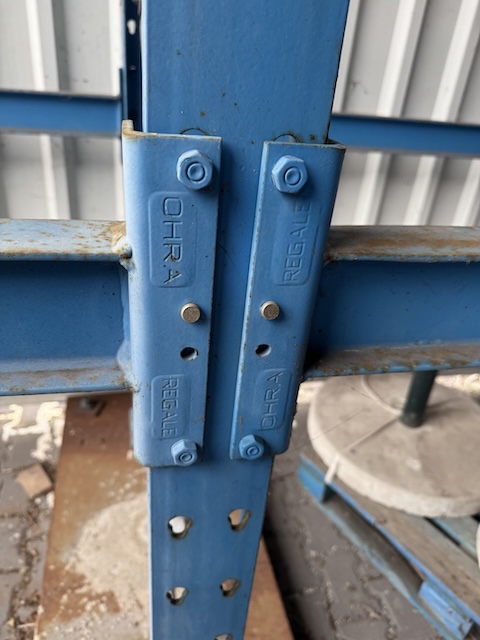 Regalhalle bestehend aus Kragarmregalen und Palettenregalen, OHRA, Grundfläche ca. 867m2 – gebraucht - : lagertechnik Regalhalle bestehend aus Kragarmregalen und Palettenregalen, OHRA, Grundfläche ca. 867m2 – gebraucht - : – Bild 57