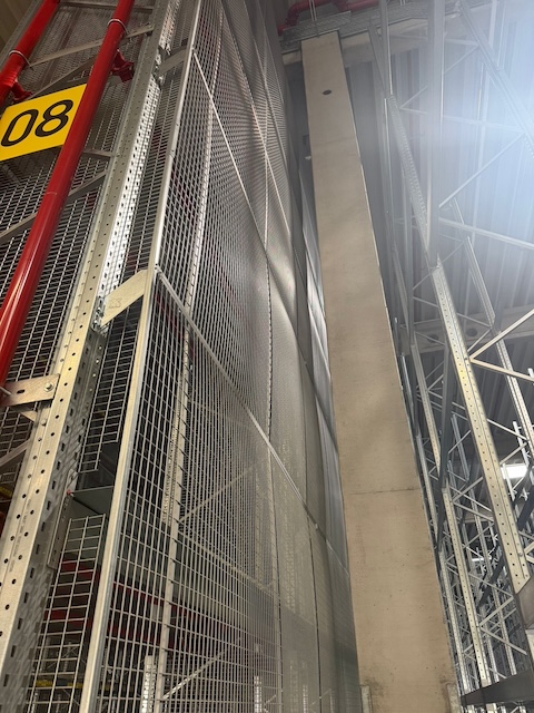 Palettenregal, Dexion, Höhe ca. 8,50 bis 9,90m, ca. 900kg / Palette, Traversenlängen 2,70m und 3,40m, max. ca. 5.900 Stellplätze - gebraucht - : lagertechnik Palettenregal, Dexion, Höhe ca. 8,50 bis 9,90m, ca. 900kg / Palette, Traversenlängen 2,70m und 3,40m, max. ca. 5.900 Stellplätze - gebraucht - : – Bild 17
