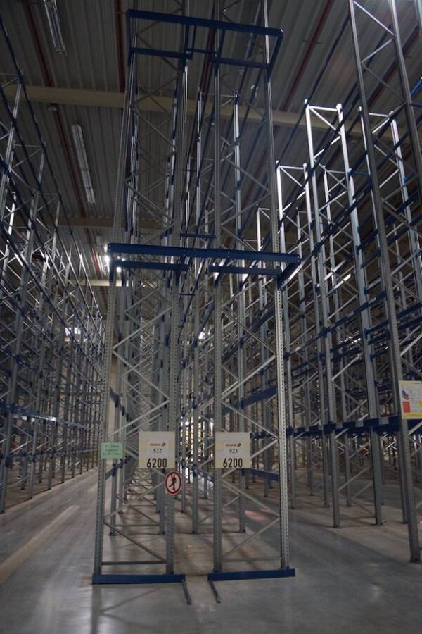 Palettenregal, SSI Schäfer, max. 13.200 Palettenstellplätze, Rahmenhöhen ca. 9,80m bis ca. 10,80m, 800kg pro Palette – gebraucht - :   – Bild 18