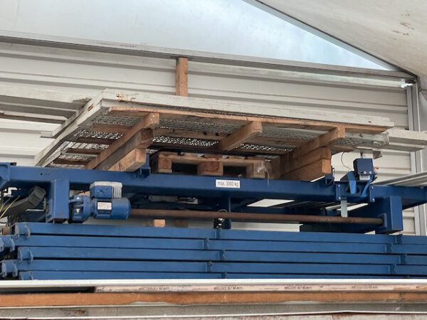 automatischer Blechlagerturm, Stopa, Einzel bzw. Doppelturm, für Bleche max. 1,50m x 3m, 3 To. Kassette, 49 Lagerplätze – gebraucht - : – Bild 18