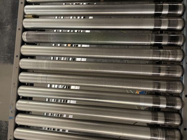 Rollenbahnen, grün, ca. 80 – 100m, - gebraucht - : – Bild 18