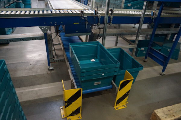 Komplette Fördertechnikanlage, ca. 200m, Rollenbreite 40 und 60cm - gebraucht - : – Bild 18