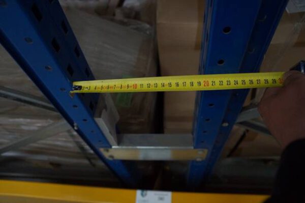 Palettenregal, Jungheinrich MP, ca. 4.000 Stellplätze, ca. 7 bis 8m hoch, 750kg / Palette – gebraucht - : – Bild 19