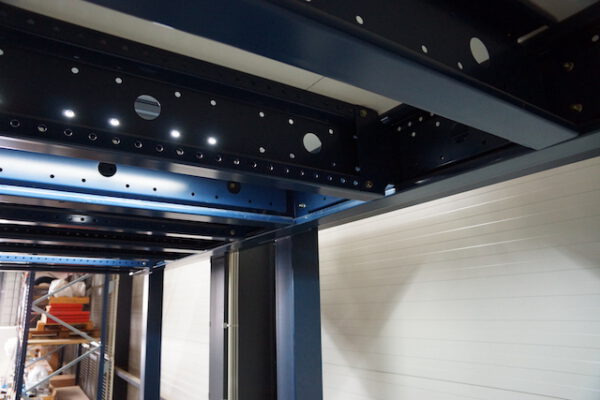 Lagerbühne, Bodenebene plus 2 Ebenen, 500kg/m2, Grundfläche 56m – gebraucht - : – Bild 18
