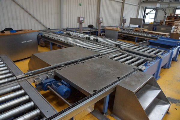 400m angetriebene Euro – Palettenfördertechnik, 1 Tonne / Palette - gebraucht - : – Bild 19