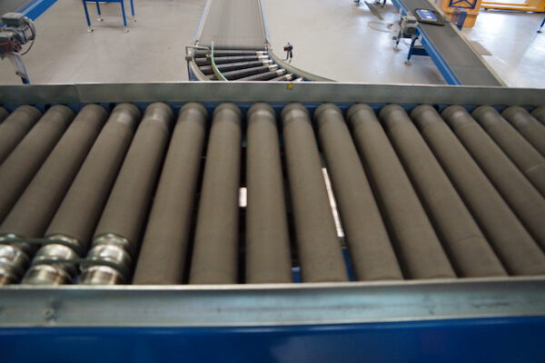 Komplette Fördertechnikanlage, ca. 200m, Rollenbreite 40 und 60cm - gebraucht - : – Bild 19
