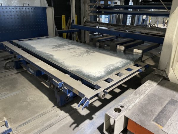 autom. Blechlagerturm, Stopa, Doppelturm für Bleche max. 1,50m x 3m, 3 To. Kassette, 36 Lagerplätze – gebraucht - : – Bild 19