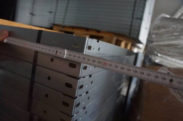 9.240 Stück Fachböden, 150kg, 1m und 1,28m x 0,50m, Regalwerk / Berger, Typ Bert - gebraucht - : lagertechnik