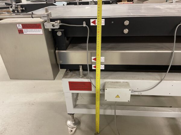 2 Stück Industriewaagen für Einbau in einer Fördertechnikanlage, Mettler Toledo, max. 50kg, Gurtbreite ca. 50cm – gebraucht – : lagertechnik