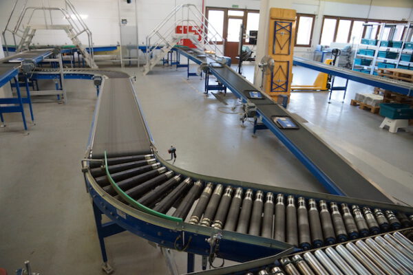 Komplette Fördertechnikanlage, ca. 200m, Rollenbreite 40 und 60cm - gebraucht - : – Bild 20