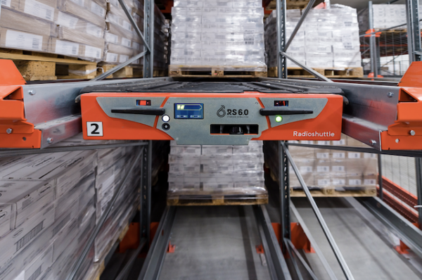 Radio-Shuttle Einfahrregal, 368 Palettenplätze, 600kg/Palette – gebraucht -: – Bild 20
