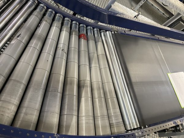 380m Fördertechnik, Gurtförderer, Steigbänder, Rollenbahnen, Kurven (Gurt und Rollenbahnen)  - gebraucht - : – Bild 21