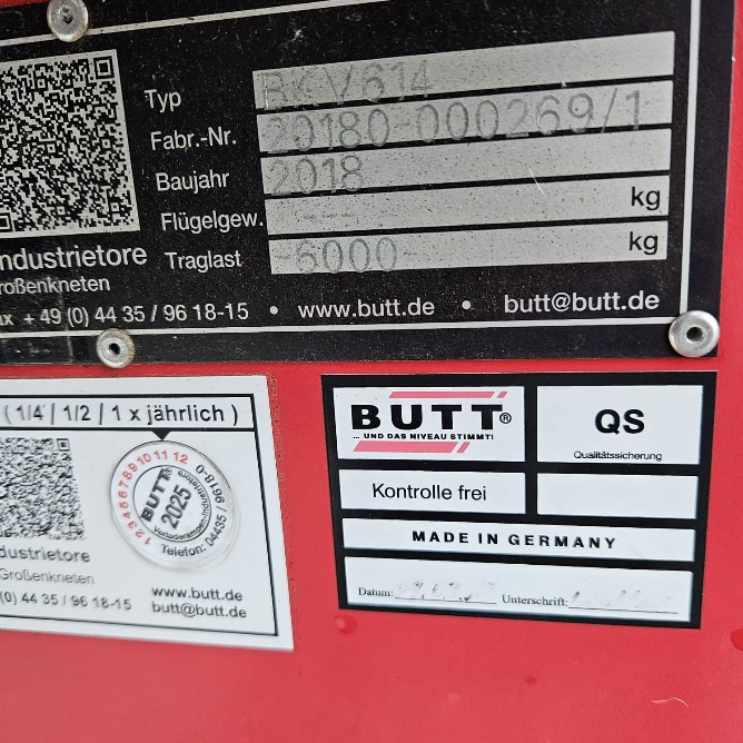 Verladerampen, Butt, BKV 614, 6 to. nicht rollbar, – gebraucht - : lagertechnik Verladerampen, Butt, BKV 614, 6 to. nicht rollbar, – gebraucht - : – Bild 9