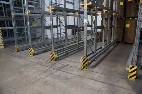 3 x Einfahrregale, gesamt ca. 216 Palettenplätze, max. 800kg pro Palette – gebraucht - : – Bild 22