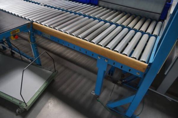 Fördertechnikanlage, ca. 170m, mit 2 Waagen und 7 Kurven, inkl. Steuerung – gebraucht -: – Bild 21
