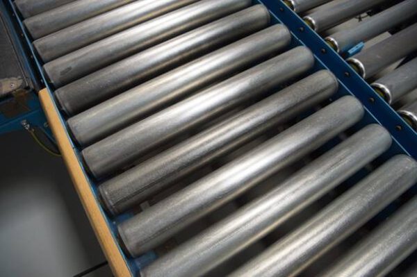 Fördertechnikanlage, ca. 170m, mit 2 Waagen und 7 Kurven, inkl. Steuerung – gebraucht -: – Bild 22