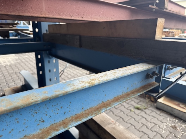 Regalhalle bestehend aus Kragarmregalen und Palettenregalen, OHRA, Grundfläche ca. 867m2 – gebraucht - : lagertechnik Regalhalle bestehend aus Kragarmregalen und Palettenregalen, OHRA, Grundfläche ca. 867m2 – gebraucht - : – Bild 52