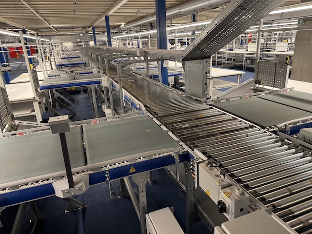 600m Fördertechnikanlage, Packstraße, SSI Schäfer, – gebraucht - lagertechnik 600m Fördertechnikanlage, Packstraße, SSI Schäfer, – gebraucht - – Bild 24