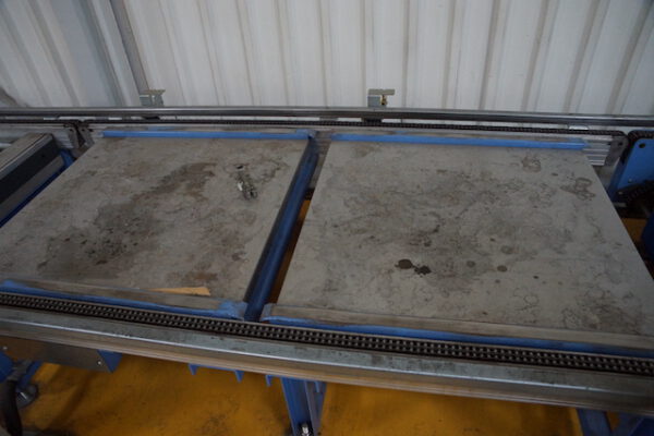 400m angetriebene Euro – Palettenfördertechnik, 1 Tonne / Palette - gebraucht - : – Bild 24