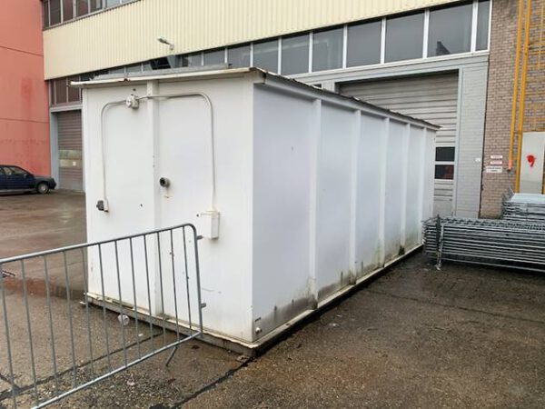 Container z.B. für Gefahrstoff – gebraucht - : lagertechnik