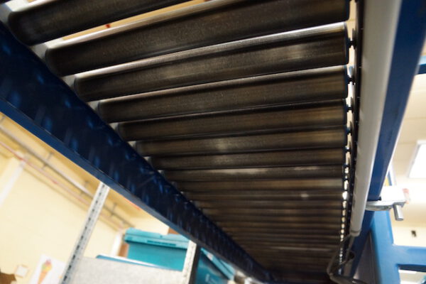Komplette Fördertechnikanlage, ca. 200m, Rollenbreite 40 und 60cm - gebraucht - : – Bild 24