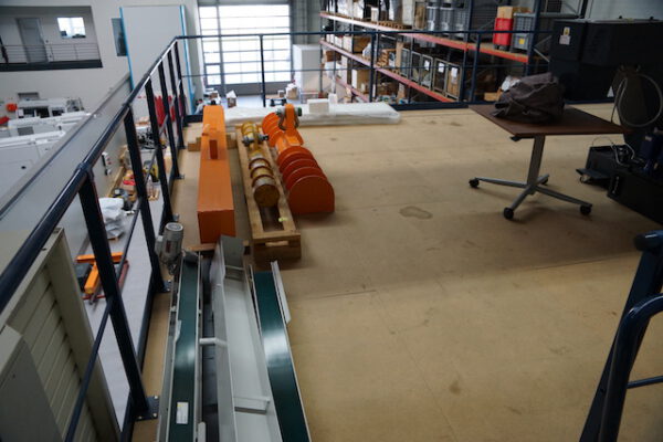 Lagerbühne, Bodenebene plus 2 Ebenen, 500kg/m2, Grundfläche 56m – gebraucht - : – Bild 25