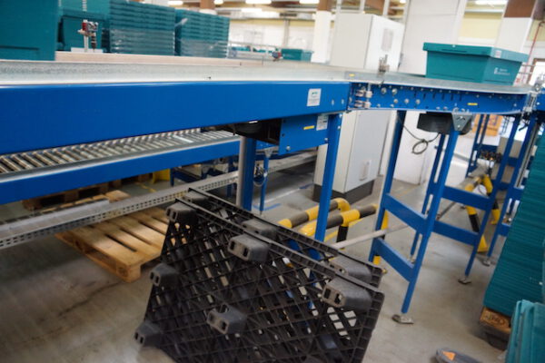 Komplette Fördertechnikanlage, ca. 200m, Rollenbreite 40 und 60cm - gebraucht - : – Bild 25
