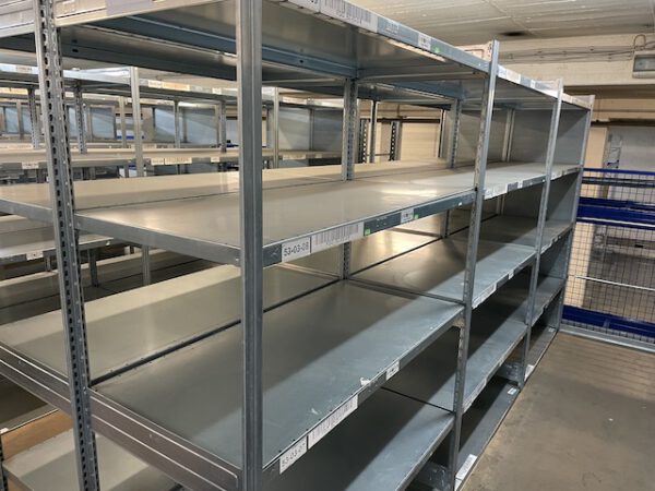 Fachbodenregalanlage, Bito, 2 geschossig, mit 2 Treppen und 2 Palettenübergabeplätze, gesamt ca. 347 Felder – gebraucht - : – Bild 25