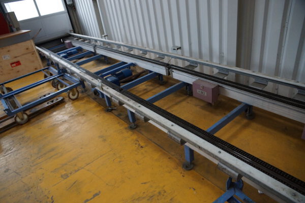 400m angetriebene Euro – Palettenfördertechnik, 1 Tonne / Palette - gebraucht - : – Bild 26