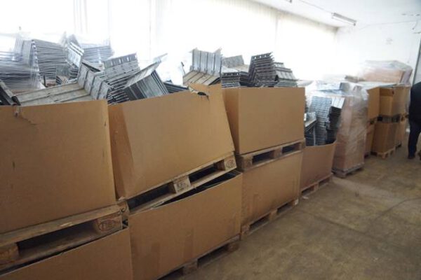 Fachbodenregale, Regatix bzw. METALSISTEM, Super 1-2-3, Regaltiefe ca. 50cm, Feldlänge 1,20m, gesamt ca. 1.000 Felder – gebraucht - : – Bild 26
