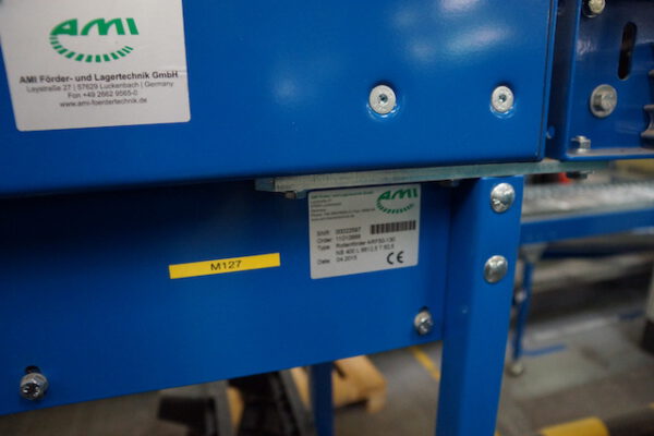 Komplette Fördertechnikanlage, ca. 200m, Rollenbreite 40 und 60cm - gebraucht - : – Bild 26