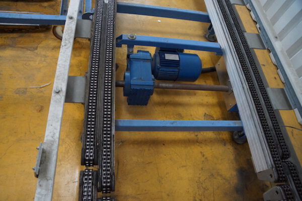 400m angetriebene Euro – Palettenfördertechnik, 1 Tonne / Palette - gebraucht - : – Bild 27