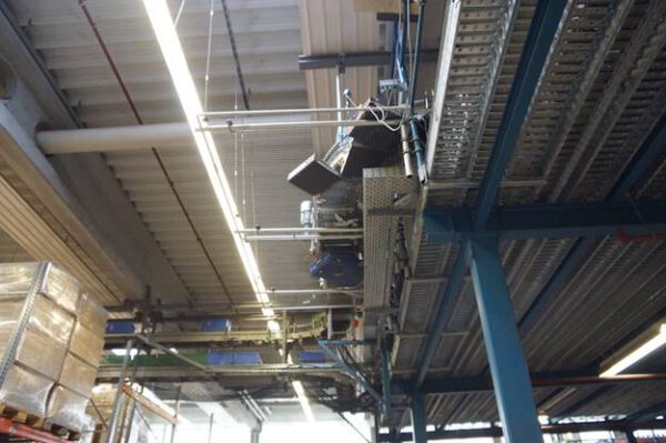 Stahlbau-Lagerbühne, ca. 480m2 mit Gitterrosten – gebraucht - : – Bild 27