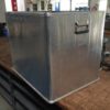 ALU Kiste, Zarges, 0,75m x 0,55m Höhe 0,60m, ca. 5 Stück - gebraucht - :