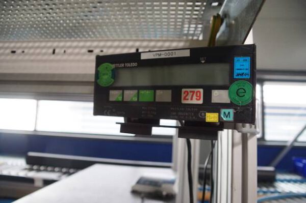 Fördertechnikanlage, ca. 170m, mit 2 Waagen und 7 Kurven, inkl. Steuerung – gebraucht -: – Bild 28