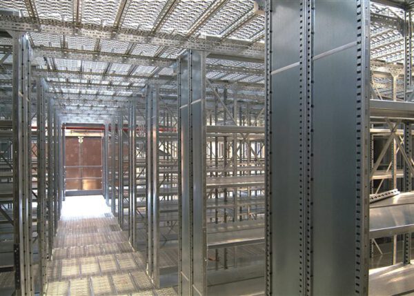 Fachbodenregale, Stecksystem, Hersteller dalminels, 1,30m x 0,60m (andere Maße erhältlich), Rahmenhöhe 2,20m (andere Höhen erhältlich) – Neuware - : – Bild 28