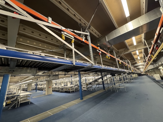 600m Fördertechnikanlage, Packstraße, SSI Schäfer, – gebraucht - lagertechnik 600m Fördertechnikanlage, Packstraße, SSI Schäfer, – gebraucht - – Bild 30