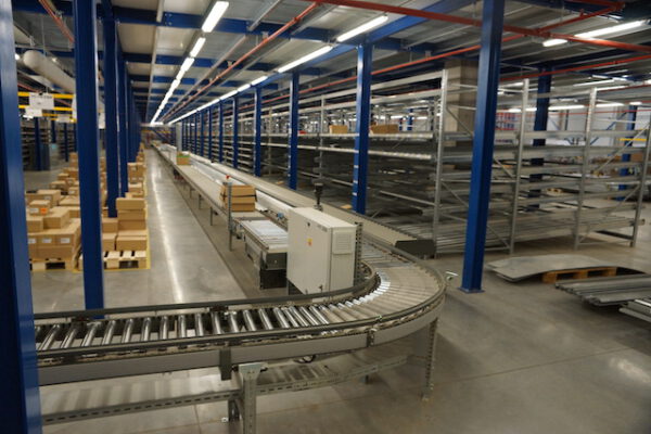 Fördertechnik, Knapp, ca. 1.484m, Rollenbreite ca. 42cm, ideal für Kisten oder Kartons in 40 x 60cm - gebraucht - : lagertechnik