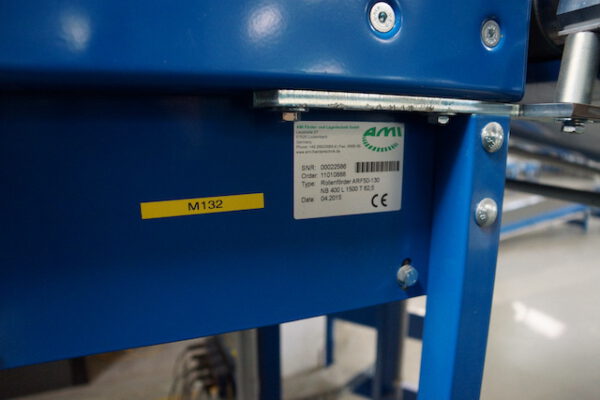 Komplette Fördertechnikanlage, ca. 200m, Rollenbreite 40 und 60cm - gebraucht - : – Bild 29