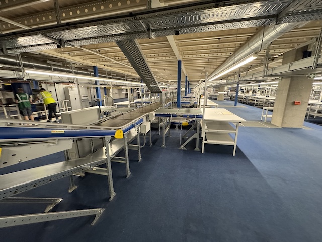 600m Fördertechnikanlage, Packstraße, SSI Schäfer, – gebraucht - lagertechnik 600m Fördertechnikanlage, Packstraße, SSI Schäfer, – gebraucht - – Bild 31
