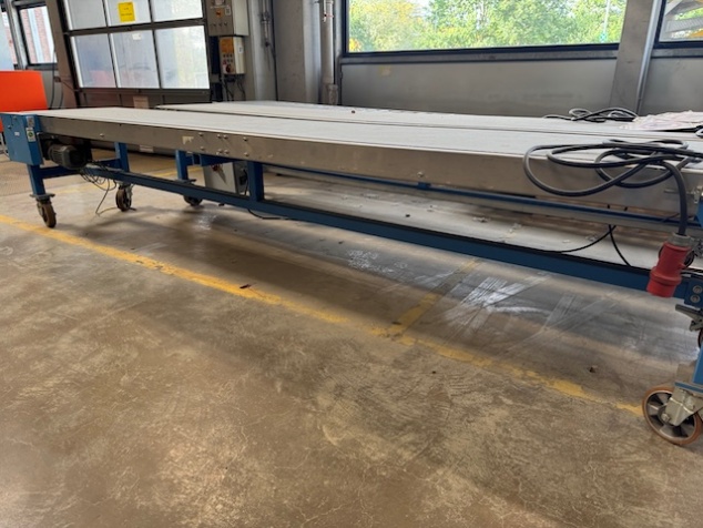 2x Mobile Förderanlage zum Entladen von LKW / Wechselbrücken etc. – gebraucht - : lagertechnik 2x Mobile Förderanlage zum Entladen von LKW / Wechselbrücken etc. – gebraucht - : – Bild 30