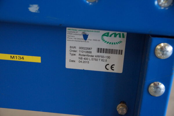 Komplette Fördertechnikanlage, ca. 200m, Rollenbreite 40 und 60cm - gebraucht - : – Bild 32