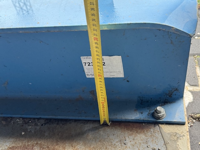 Regalhalle bestehend aus Kragarmregalen und Palettenregalen, OHRA, Grundfläche ca. 867m2 – gebraucht - : lagertechnik Regalhalle bestehend aus Kragarmregalen und Palettenregalen, OHRA, Grundfläche ca. 867m2 – gebraucht - : – Bild 41