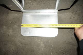 Aluminium Stapelkarre mit Treppenrutsche - gebraucht -: lagertechnik