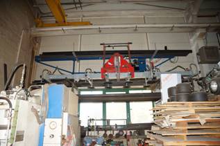 Blechlagerturm Stopa, 49 Fächer (Kassetten) a 5 Tonnen, für Blechformat: 2 x 6m – gebraucht - : lagertechnik
