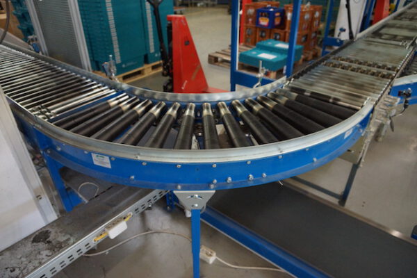 Komplette Fördertechnikanlage, ca. 200m, Rollenbreite 40 und 60cm - gebraucht - : – Bild 36